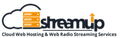 StreamUp Hosting 2024 Logo